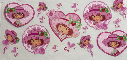 uvdtf  transfer wrap Strawberry shortcake