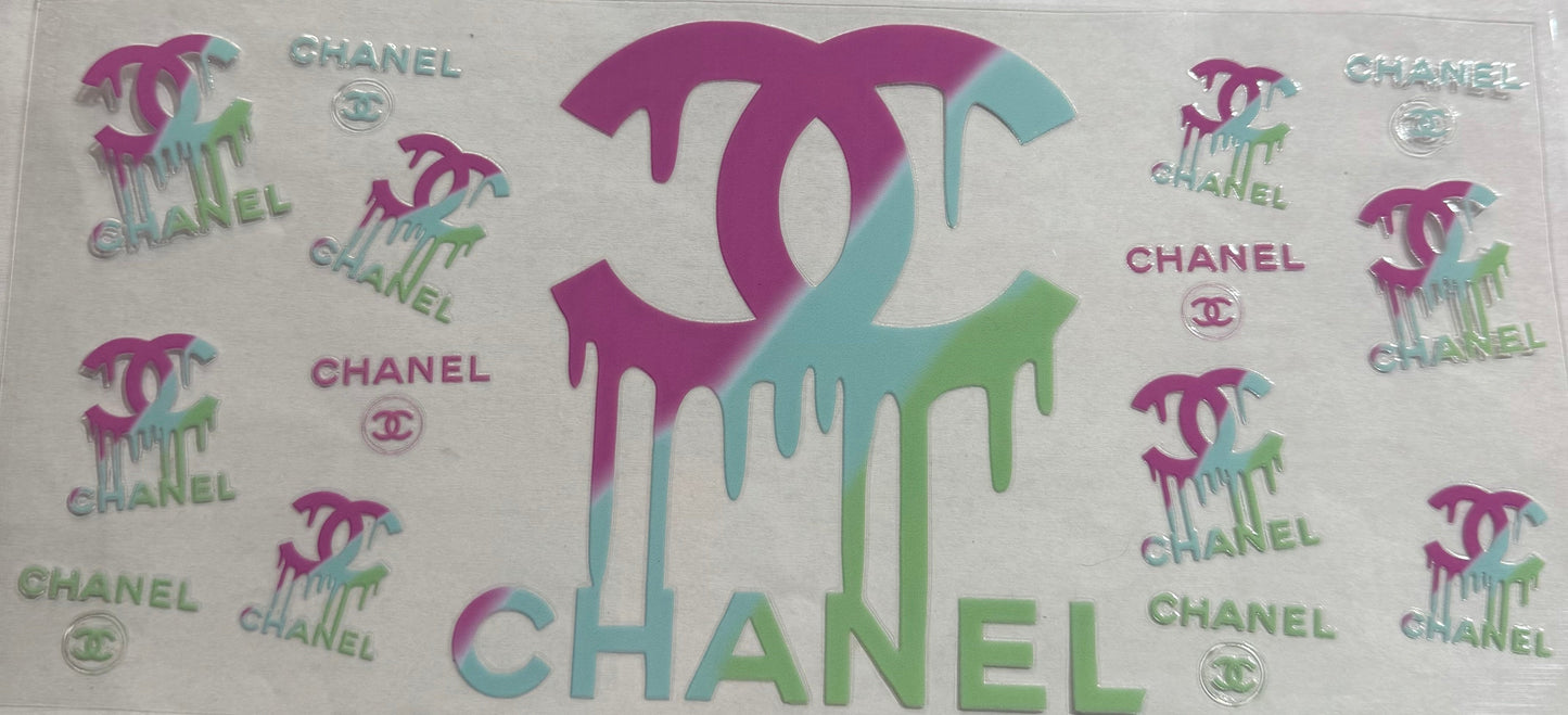 uvdtf  transfer wrap Ombré Chanel