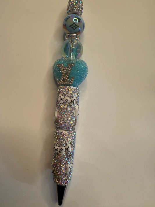 Beadable pen pre made ready to ship Lv