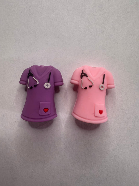 Focal 3d nurse scrub mystery color