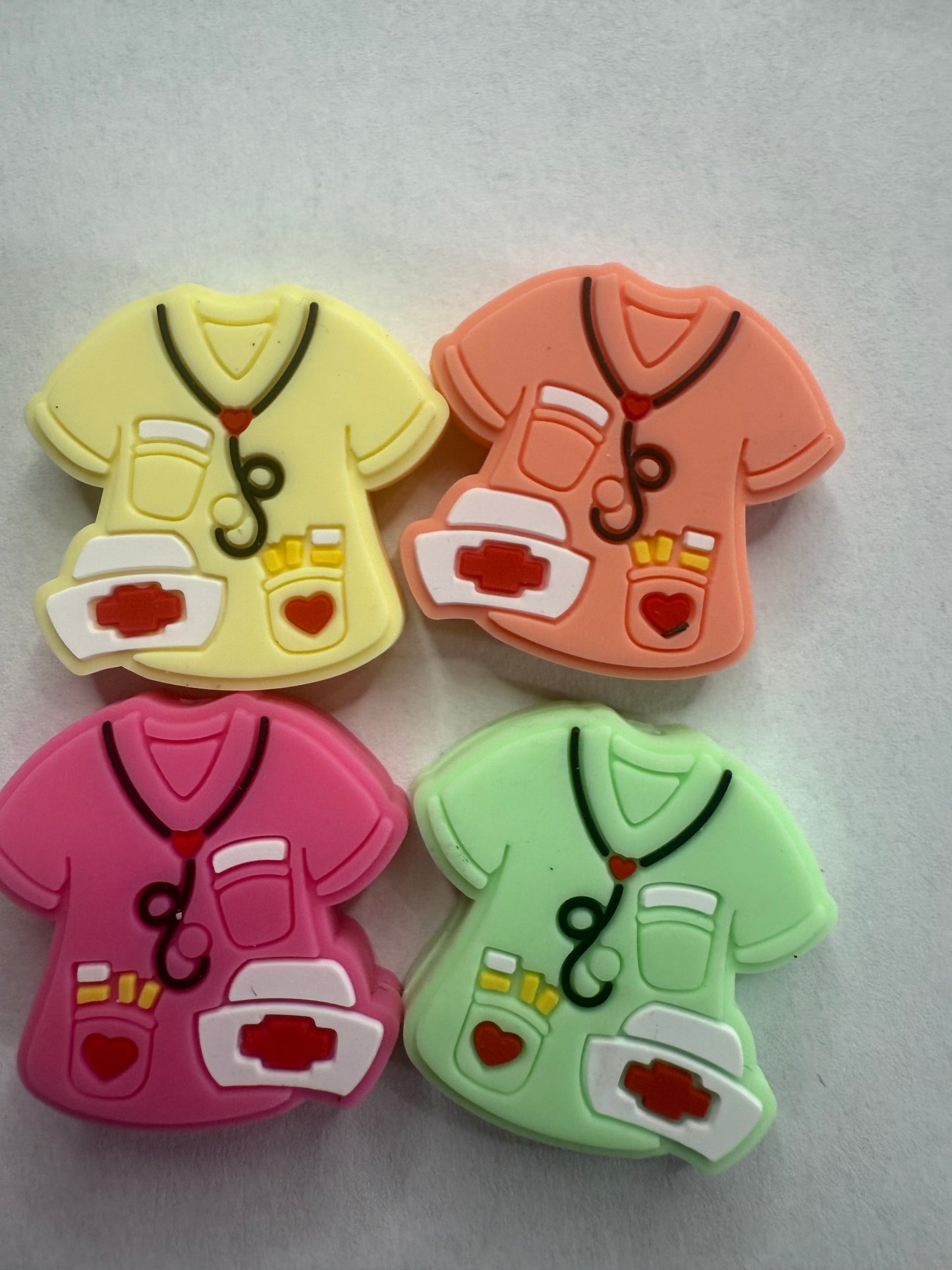 Focal 2d nurse scrubs mystery color