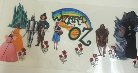 Cup wraps uvdtf Wizard of oz