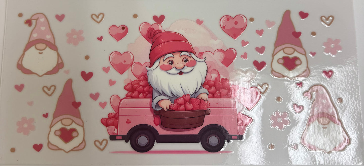Cup wraps uvdtf Love gnomes hearts