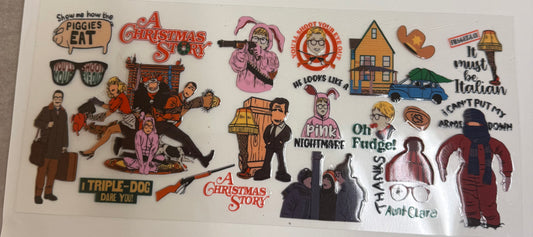Cup wraps uvdtf A Christmas story movie