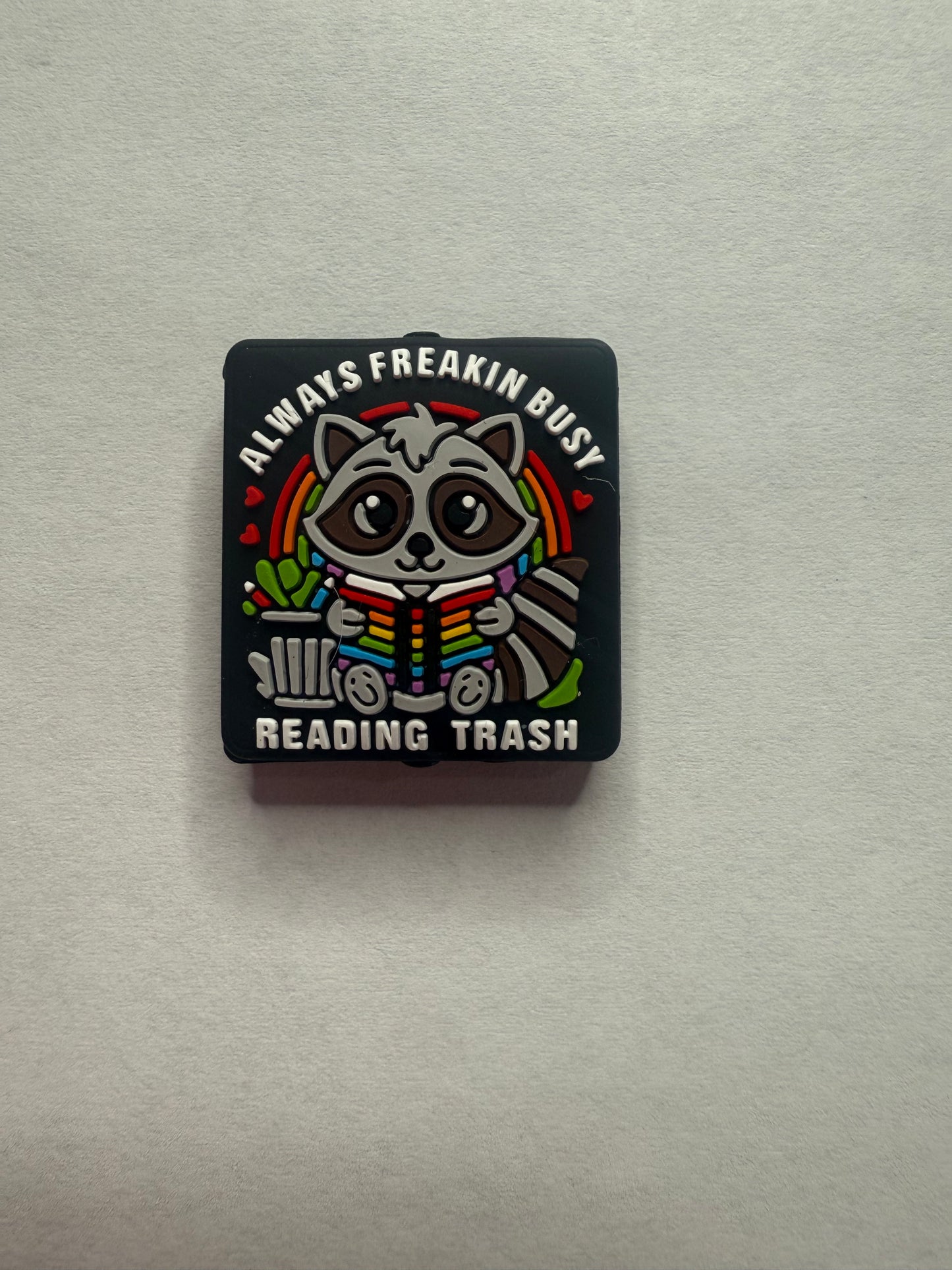 Focals 2d Raccoon always busy reading trash