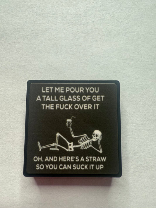 Focals 2d Glow in dark let me pour you a tall glass