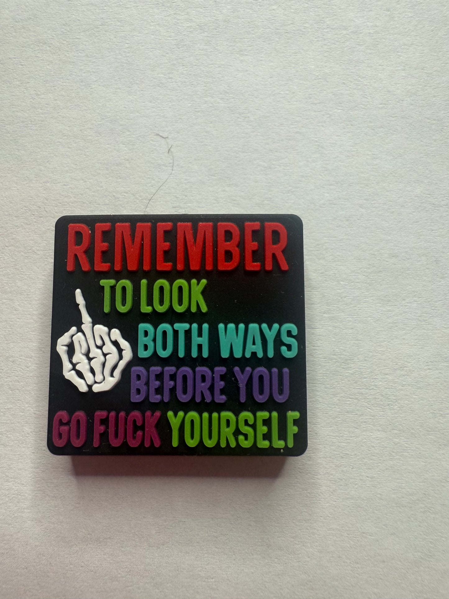 Focals 2d remember to look both ways before you go fuck yourself