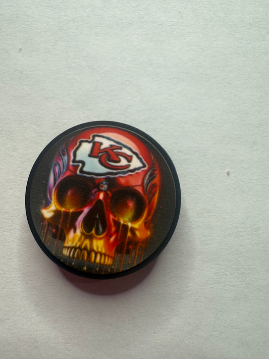 Focal 2d Glow in dark KC skull