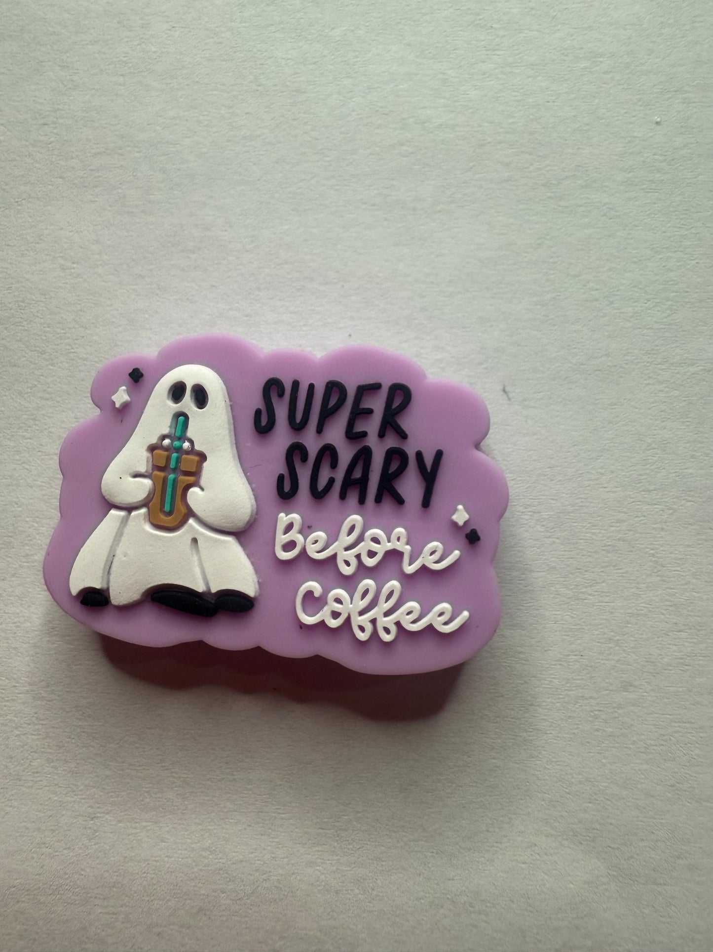 Focal 2d super scary before coffee ghost holding  Tumblr