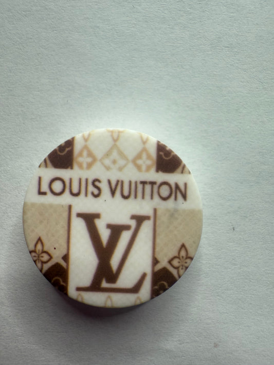 Focal 2d Lv round brown and tan