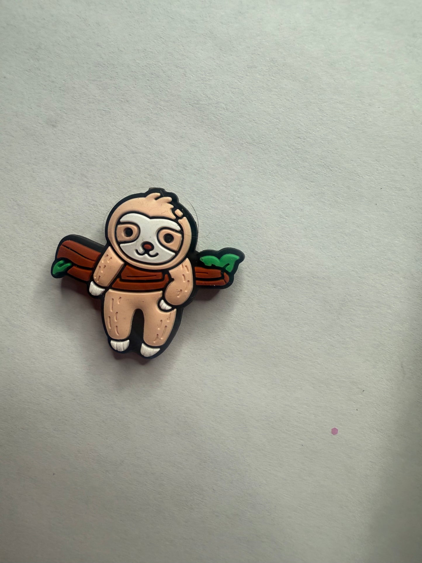 Focals 2d Sloth on branch full body