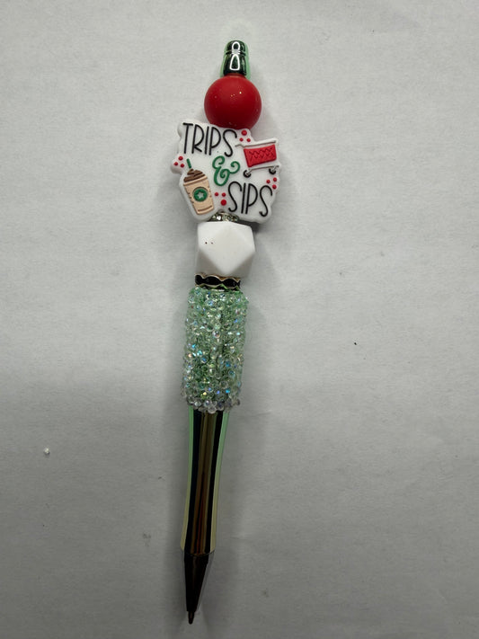 Premade ready to ship target/starbucks pen