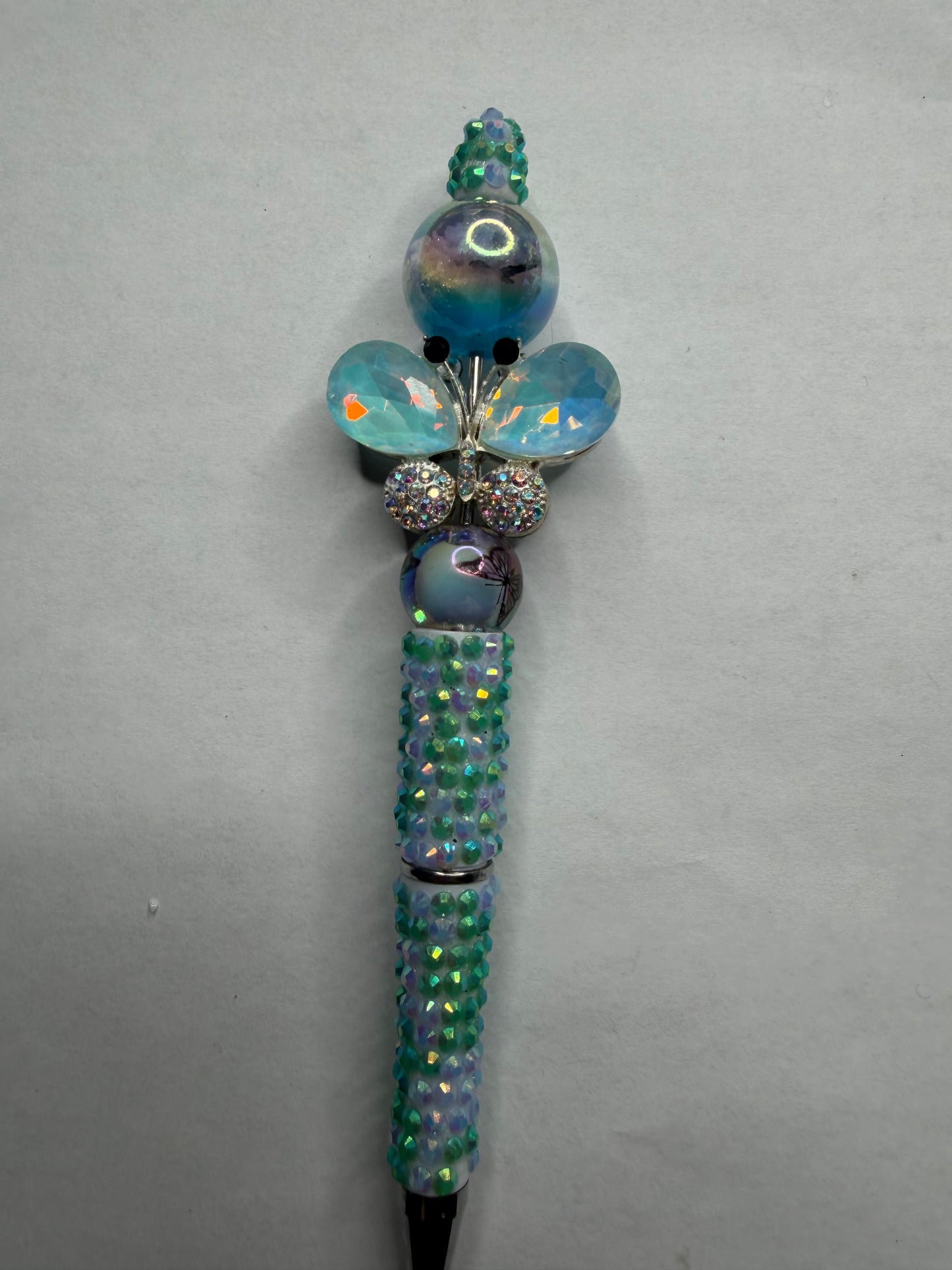 Premade ready to ship butterfly pen