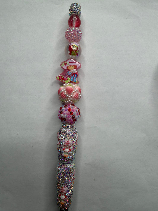 Premade ready to ship strawberry shortcake pen
