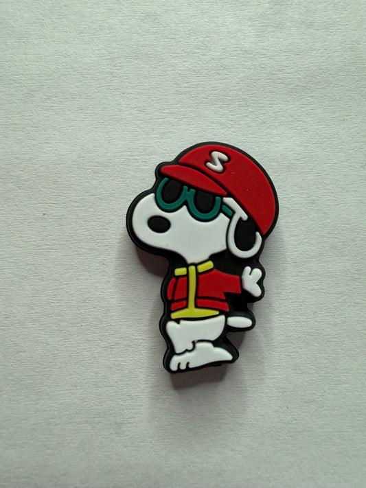 Focal 2d Snoopy with hat and glasses
