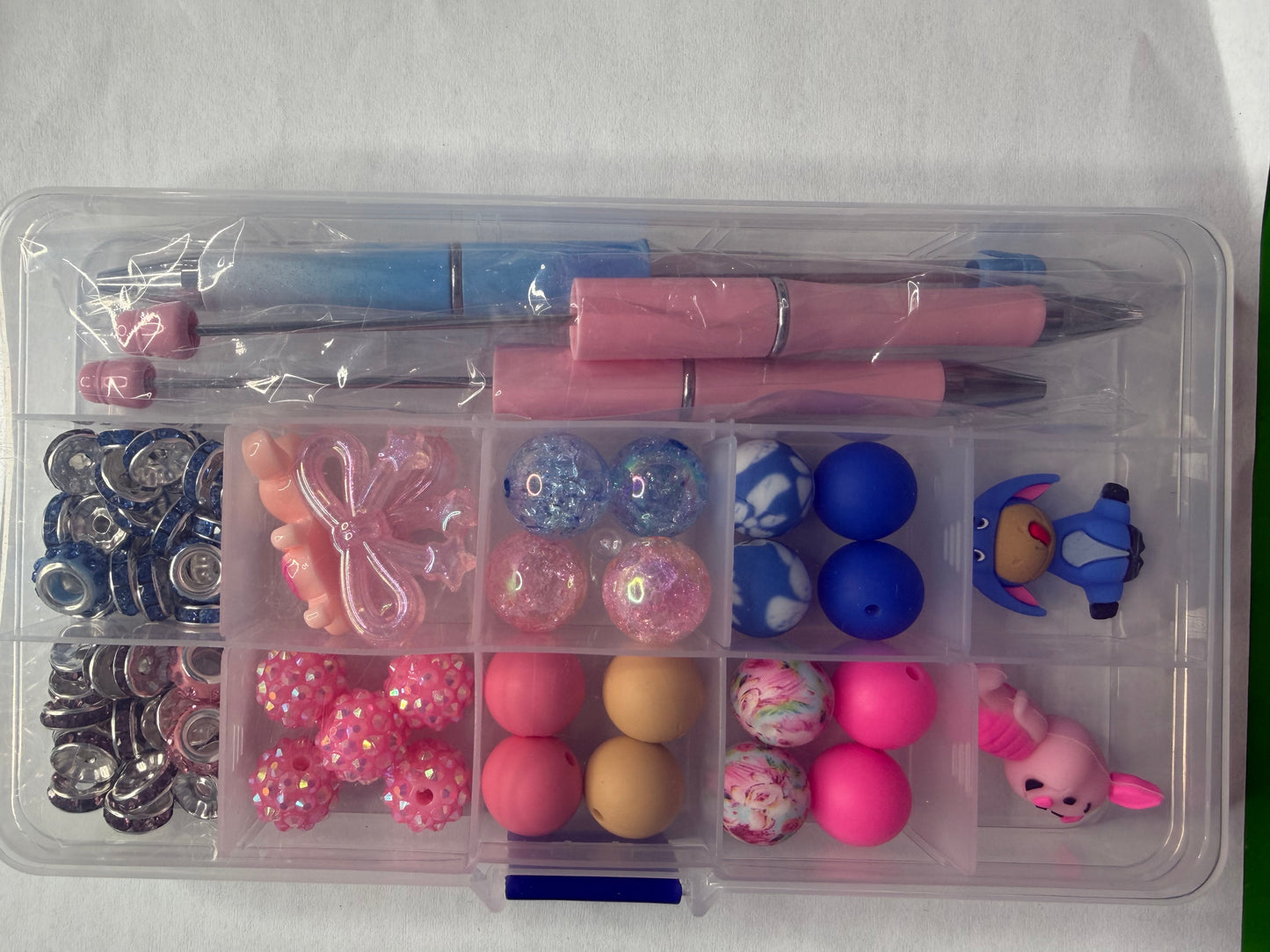 Pen/keychain boxes Piglet/eeyore theme