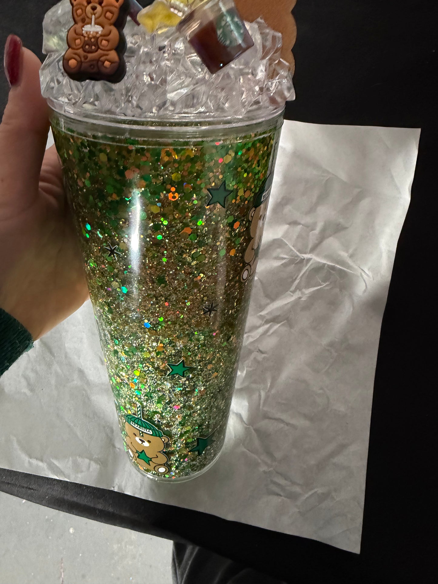 Ready to ship Starbucks bears 24oz tumbler with pen sold as a set