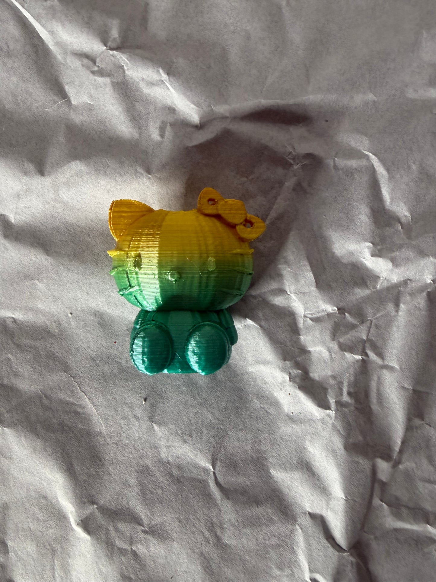 3d printed hello kitty straw toppers
