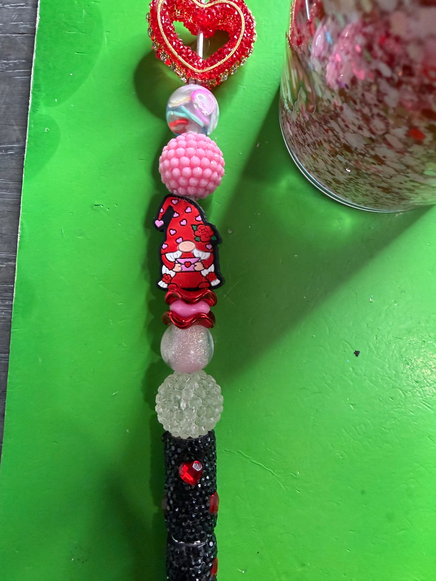 Premade ready to ship valentines gnome set