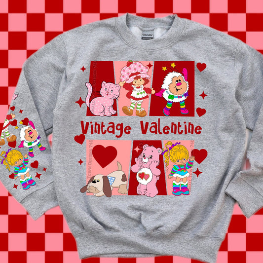 Custom clothing sweater  vintage theme sleeve also done