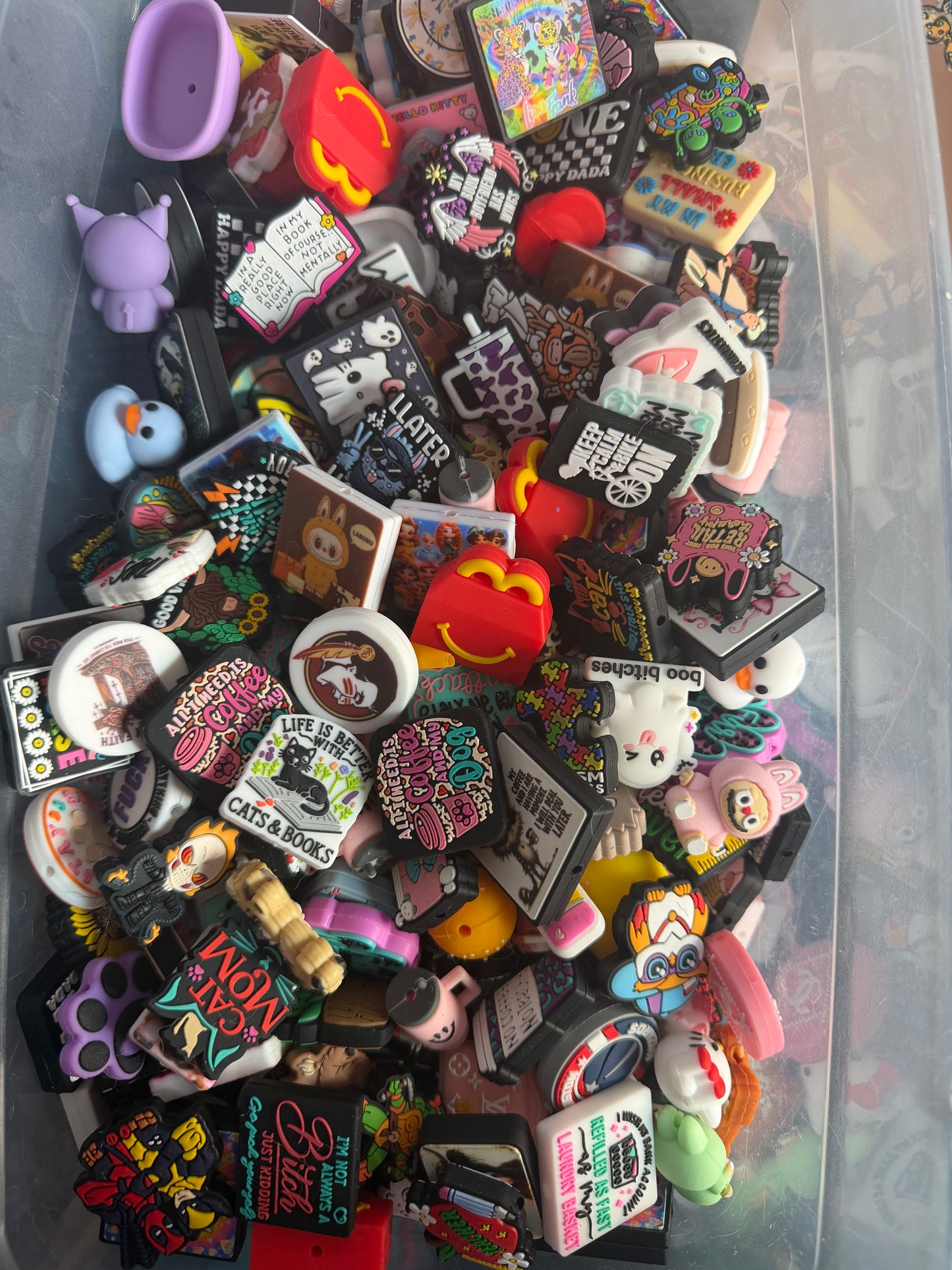 Focal bead scoop
