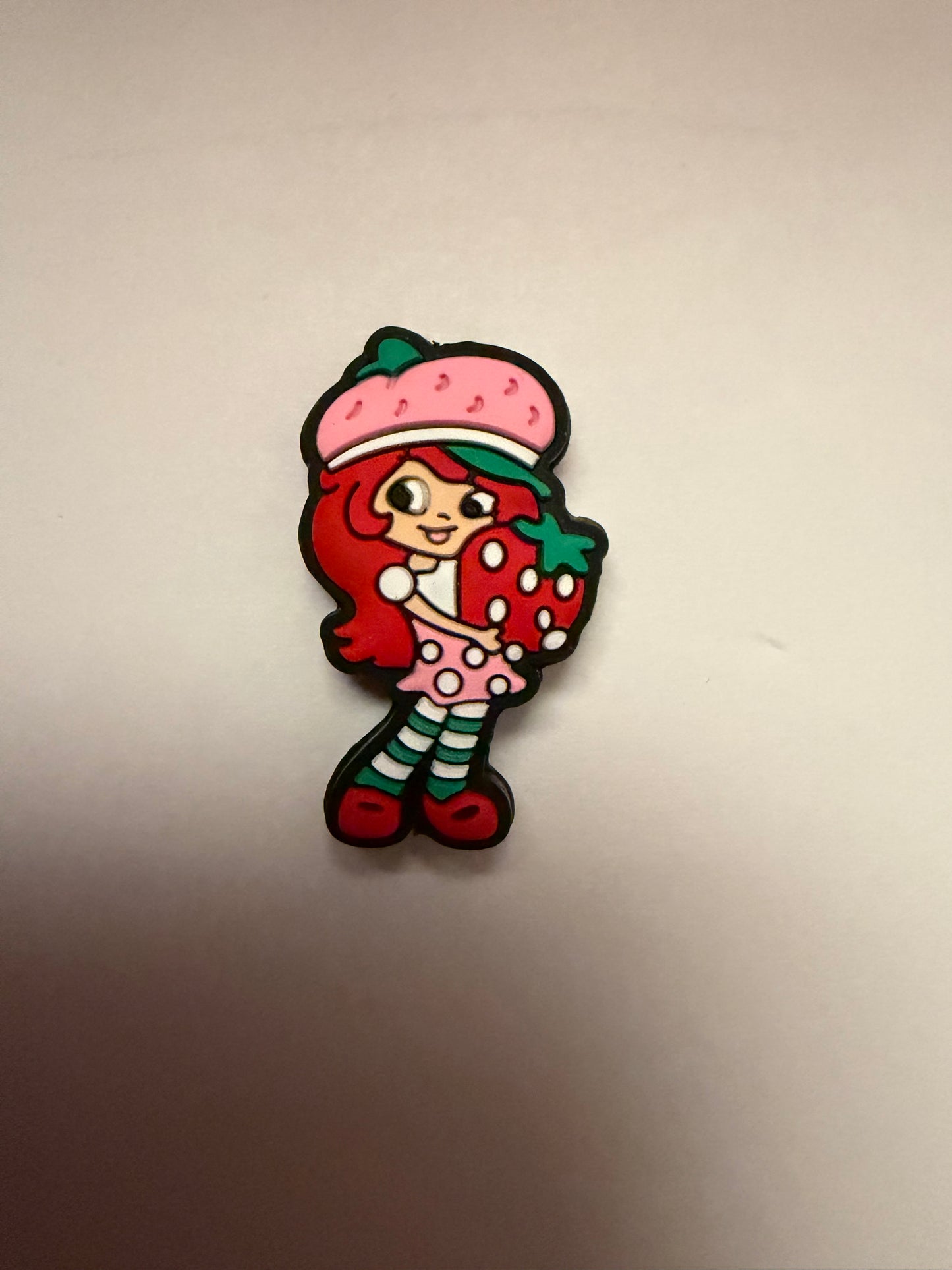 Focal 2d strawberry girl with strawberry