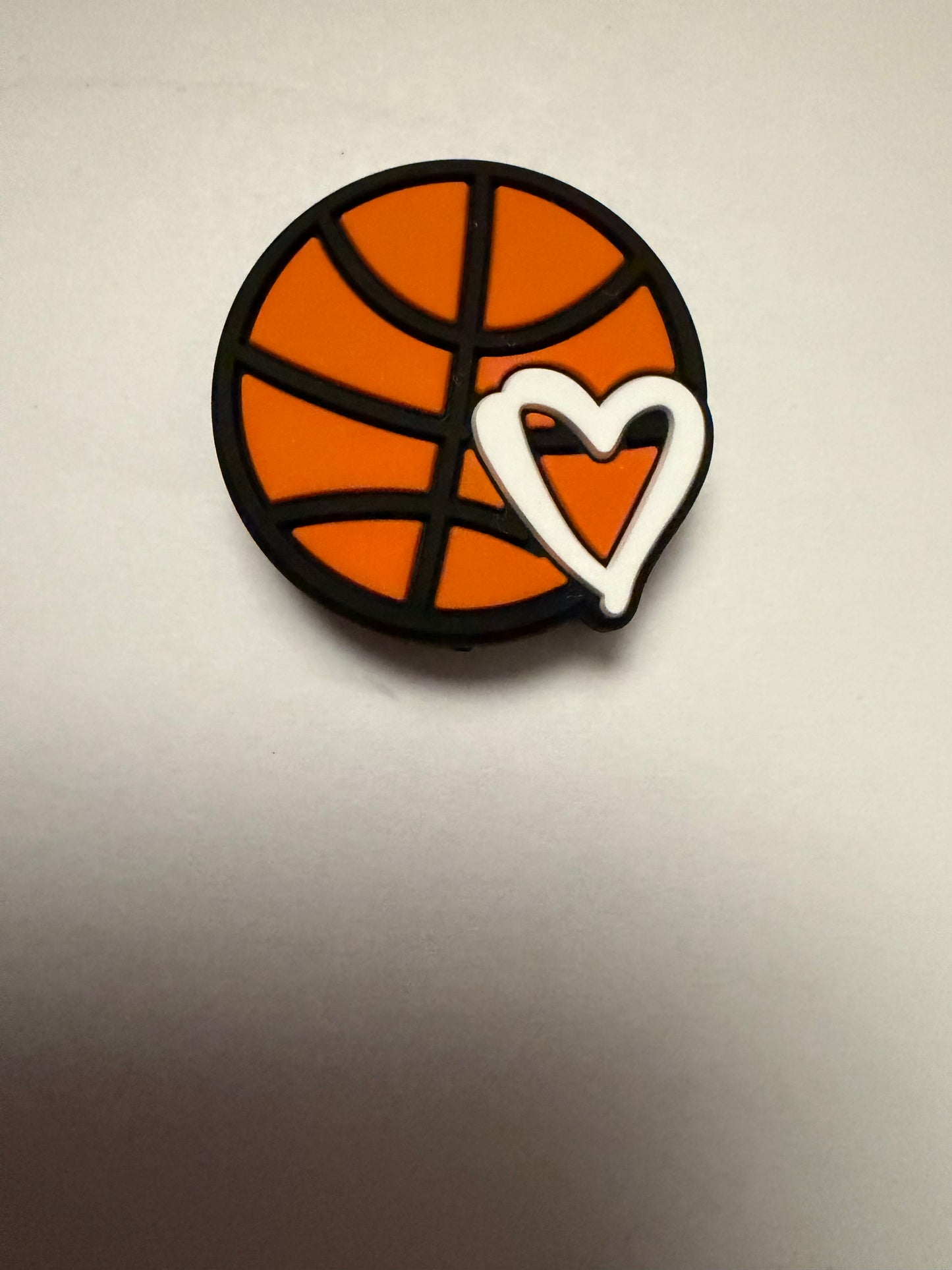 Focal 2d basketball with heart