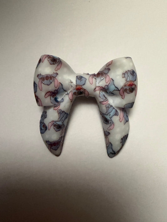 Focal 3d bow stitch print