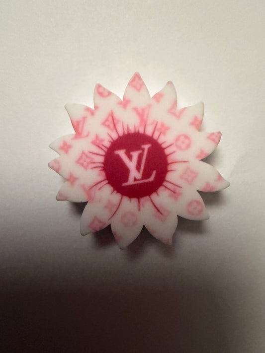 Focal 2d lv pink sunflower