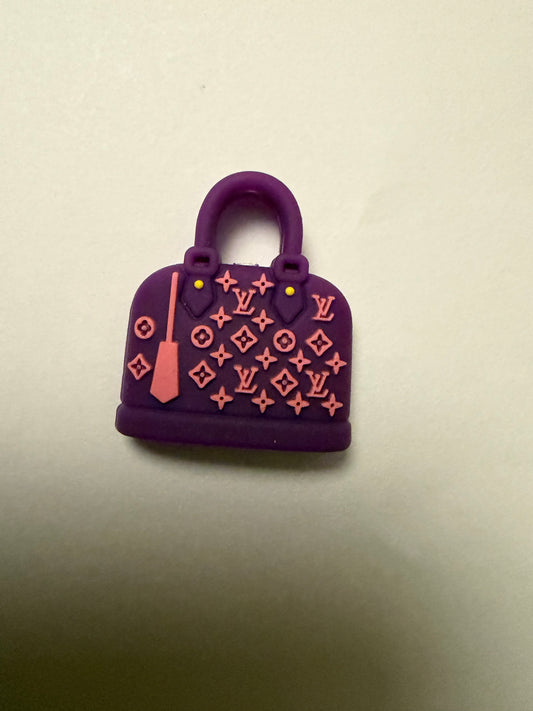 Focal 3d lv purse purple and pink