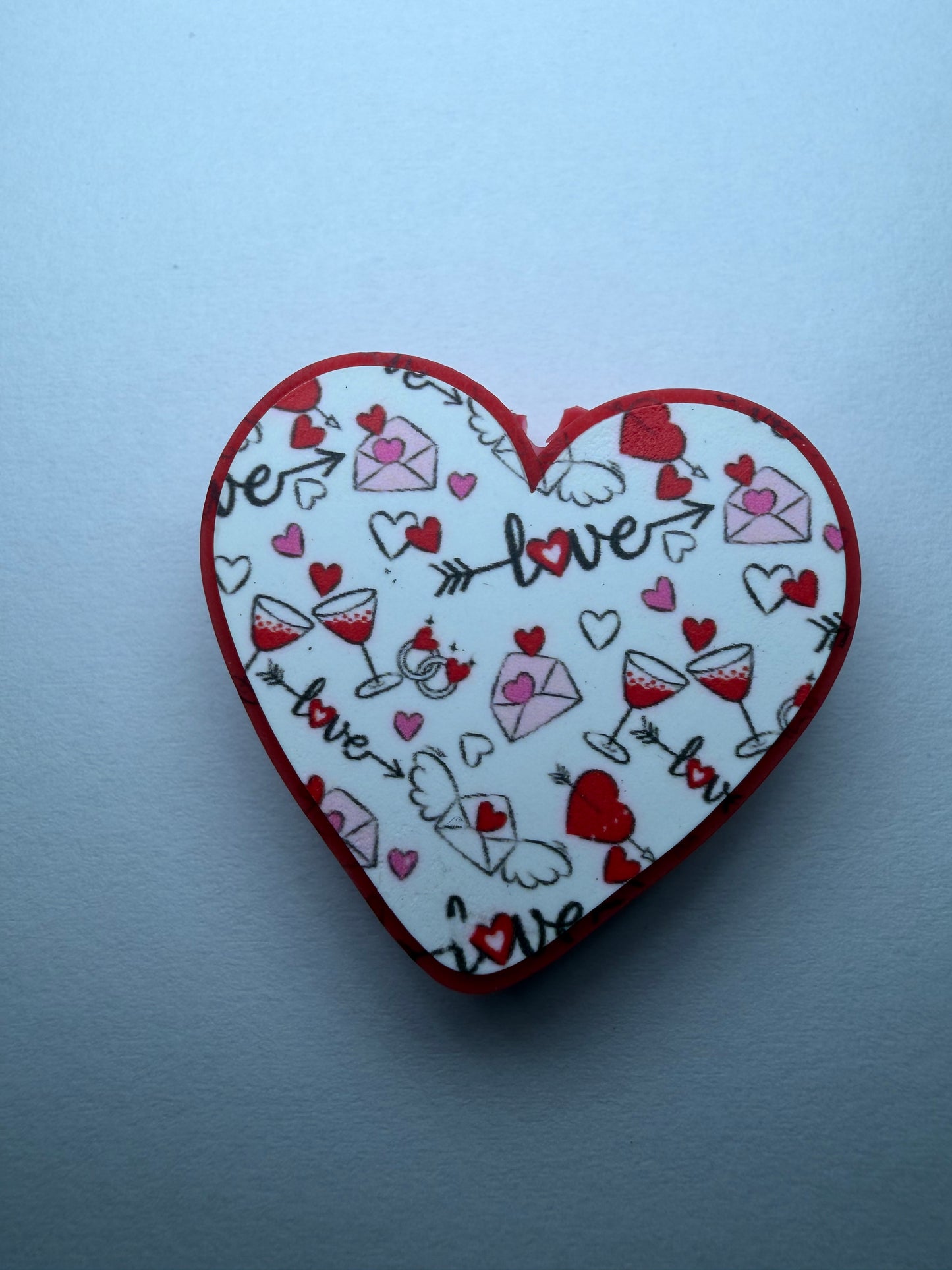 Focal 2d heart love theme