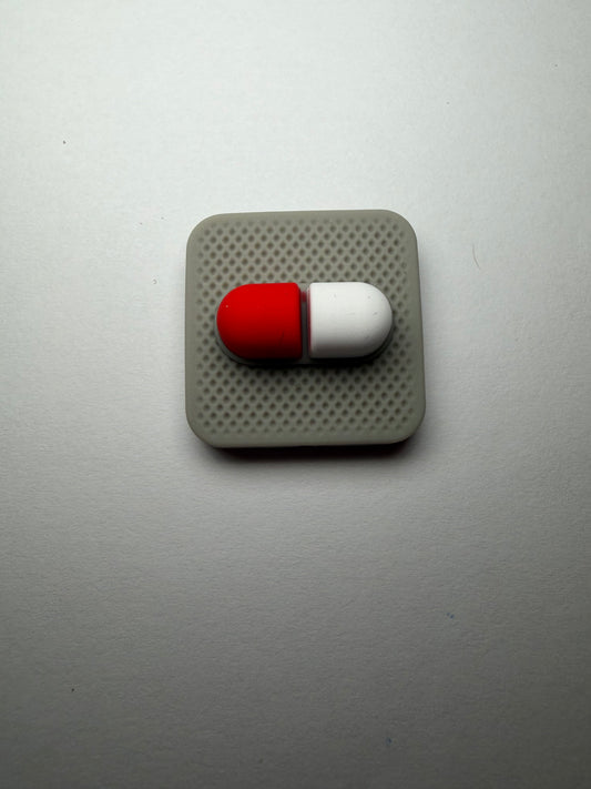 Focal 3d pills on grey