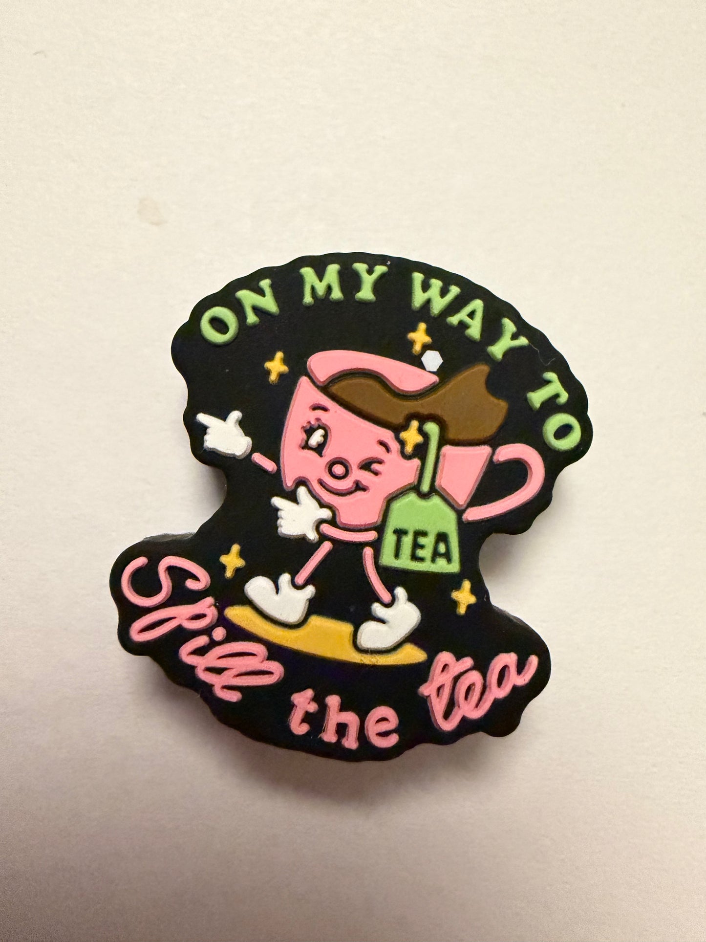 Focal 2d on my way spill the tea! Tea cup