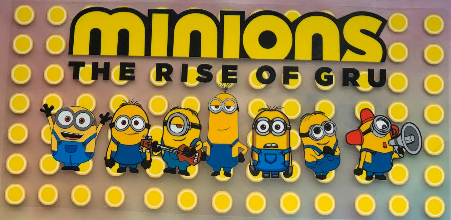 uvdtf  transfer wrap minions