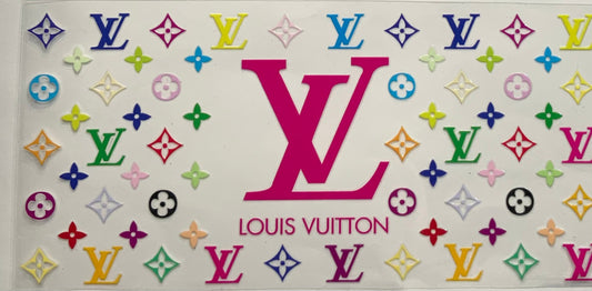uvdtf  transfer wrap rainbow large lv