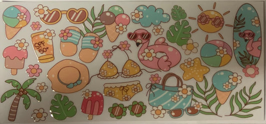 uvdtf  transfer wrap summer things