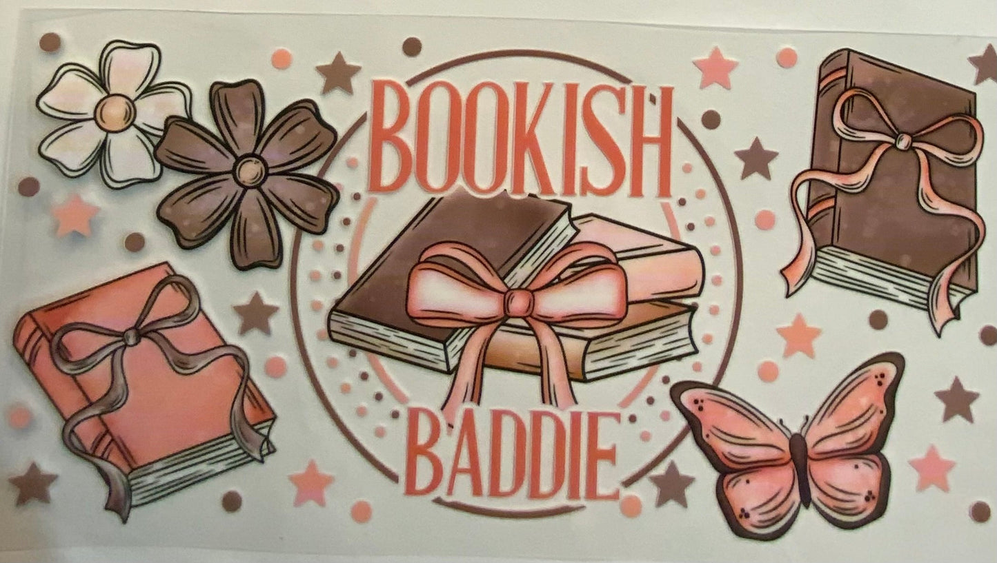 uvdtf  transfer wrap bookish baddie