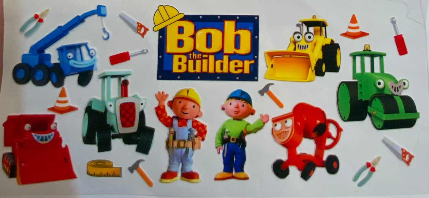 uvdtf  transfer wrap bob the builder