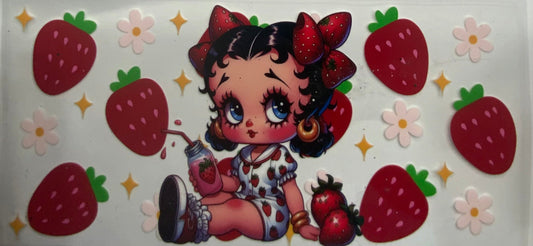 Cup wraps uvdtf  Betty strawberry