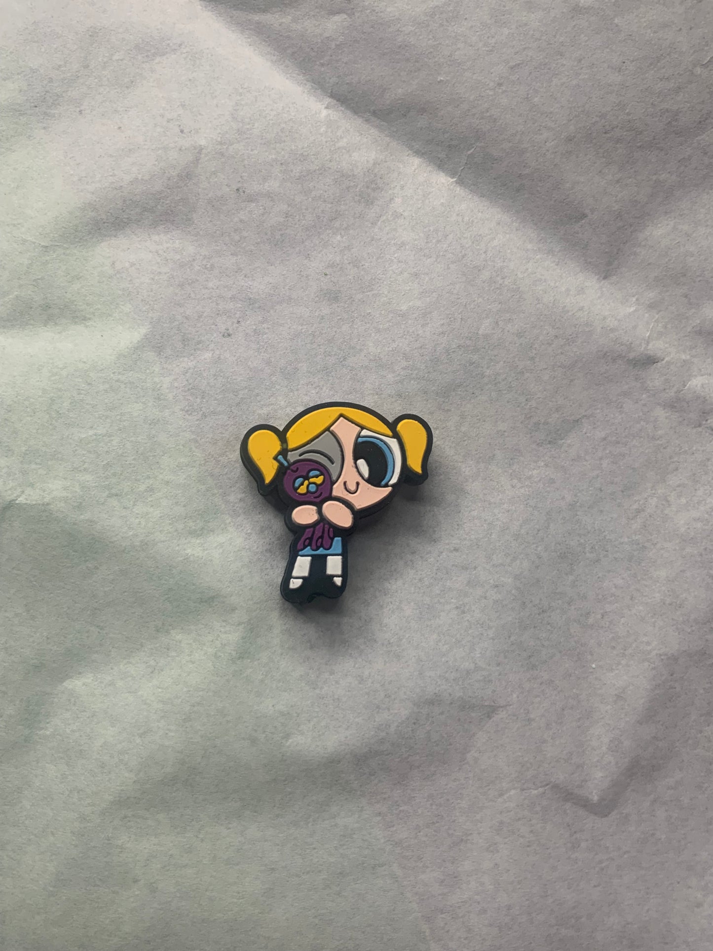 Focal 2d powder puff girl bubbles