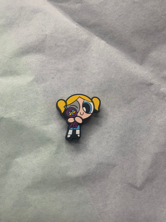 Focal 2d powder puff girl bubbles