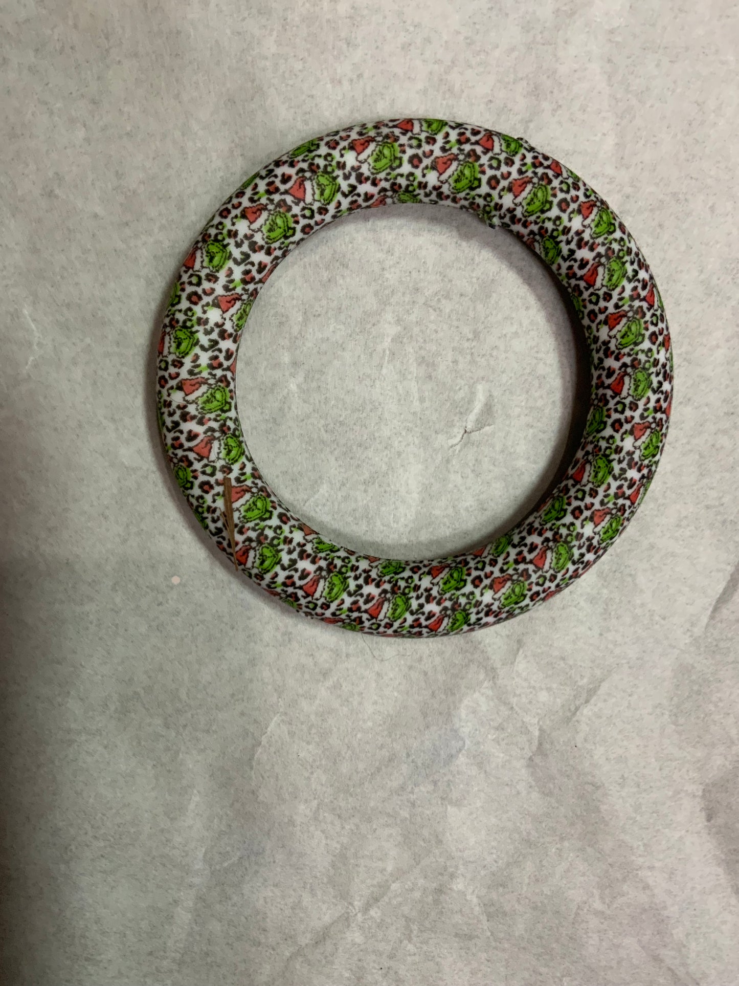 Car  charm just the circle Leopard grinch