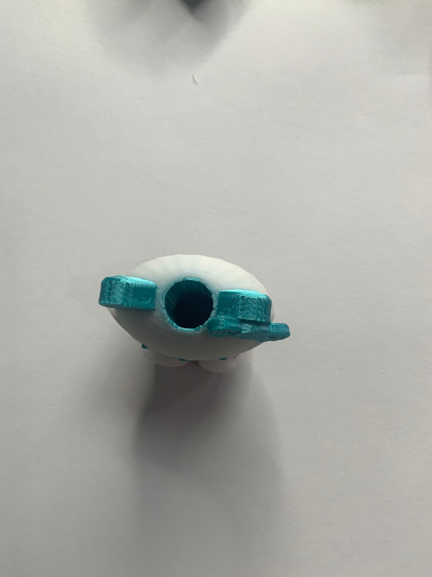 3d printed hello kitty teal white purple for strawb
