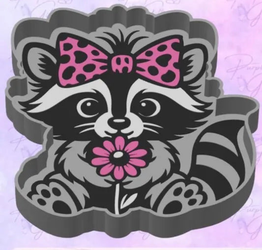 3d printed bead tray Raccoon