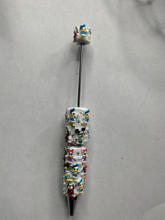 Beadable pens just the pen Mickey Mouse
