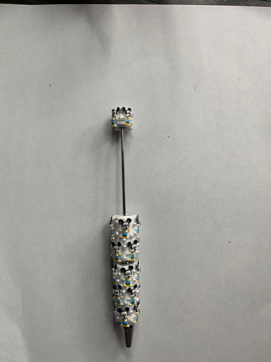 Beadable pens just the pen White background Mickey full body