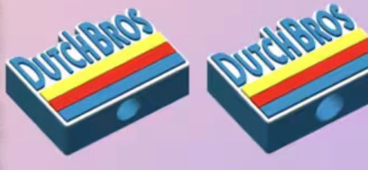 3d printed straw topper Dutch bros
