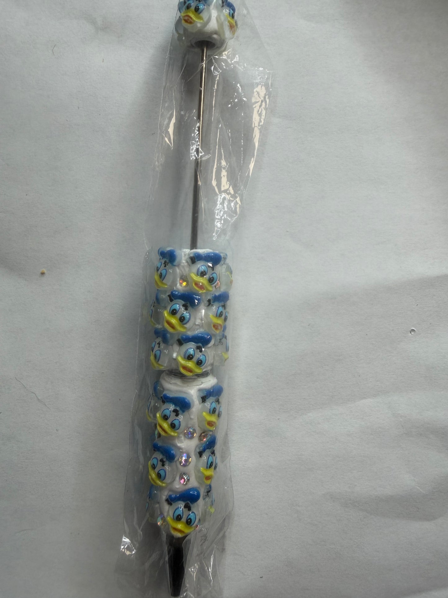 Beadable pens just the pen White Donald