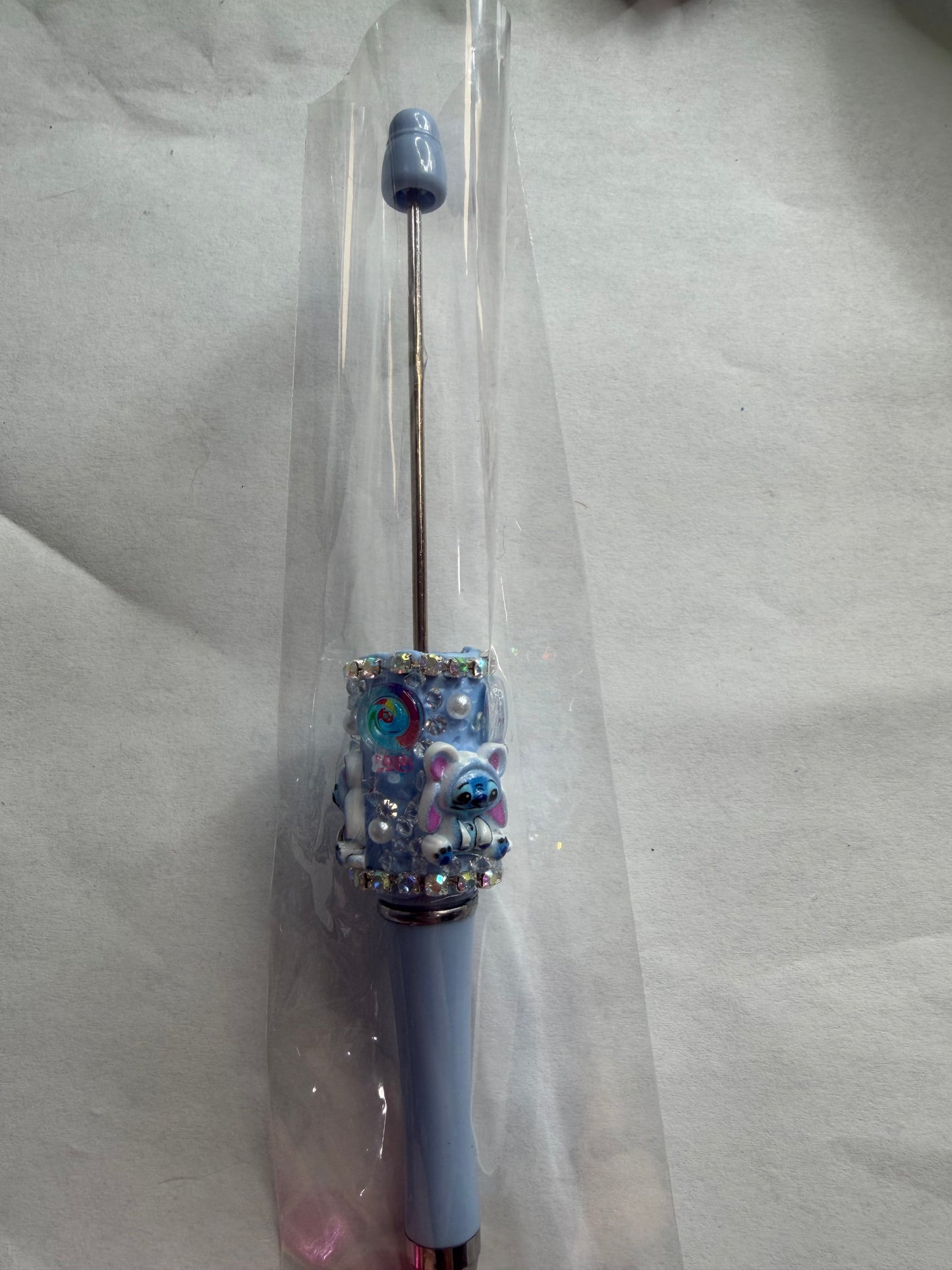 Beadable pens just the pen Half done stitch in costume