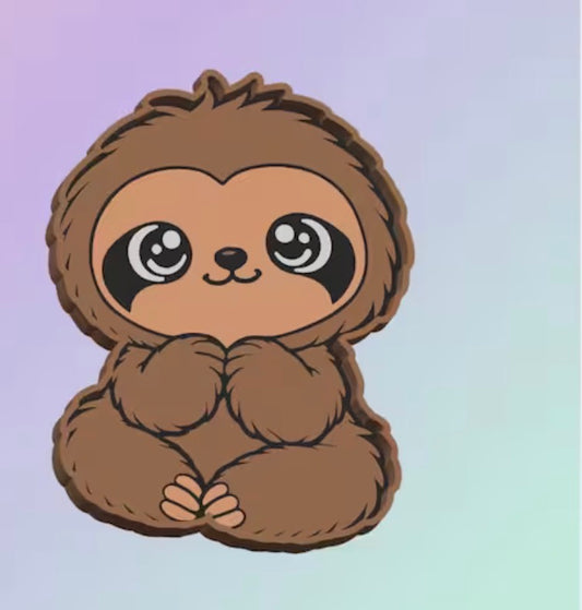 3d printed bead tray sloth